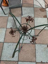 Tavolo rotondo da esterno/ interno