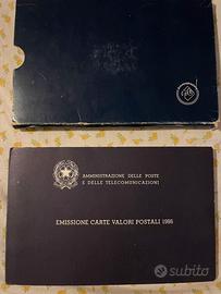 Francobolli Emissione Carte Valori Postali 1986