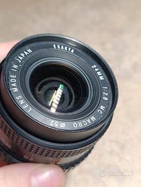 Obiettivo vintage Exakta 24mm 2.8