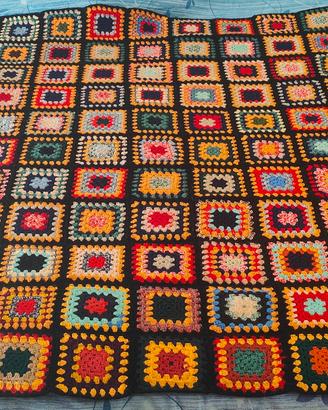 Coperta "Granny" vintage handmade 