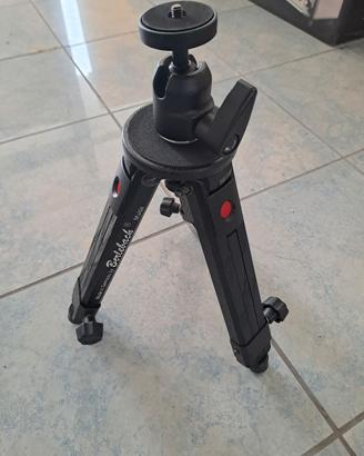 Cavalletto Berlebach e testa Manfrotto