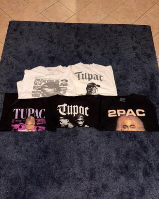 Lott 5 t-shirt Tupac shakur - streetwear rap