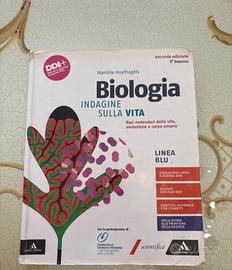 Libro di biologia “biologia indagine sulla vita”