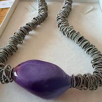 Collana in vetro di Murano