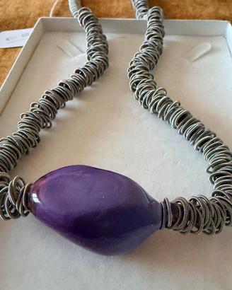 Collana in vetro di Murano