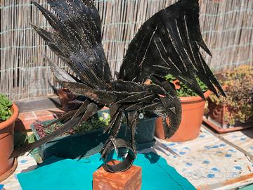 Scultura in ferro memoria Corpo degli Alpini 73/5