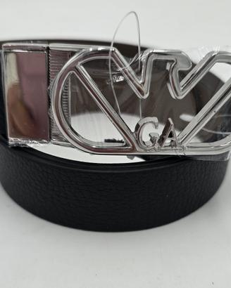 Cintura Riversibile Emporio Armani in Pelle