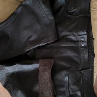 Pantaloni  pelle +pant.Timberland e Trussardi 