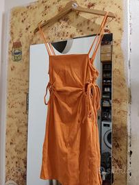 vestito di zara arancione 