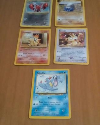 15 carte Pokemon vecchie anno 1995