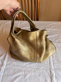 Borsa FURLA Vintage anni ‘90 - Pelle Oro Metallizz