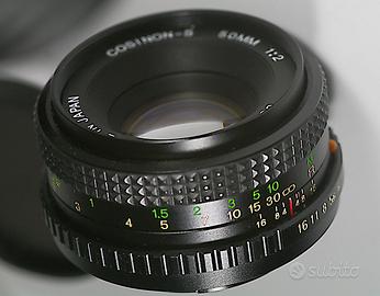 Cosina 50mm f/2 Lens Cosinon-s, Pentax PK