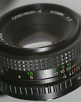 Cosina 50mm f/2 Lens Cosinon-s, Pentax PK