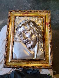 Volto di Cristo in Argento 925