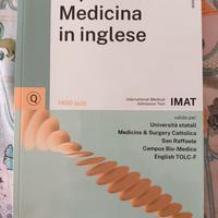 Libro 1400 quiz medicina IMAT 2024/2025.