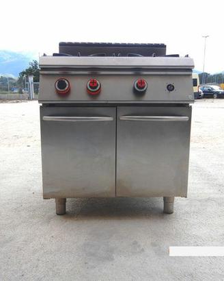 Cucina a gas con quattro fuochi Offcar 70cbg04