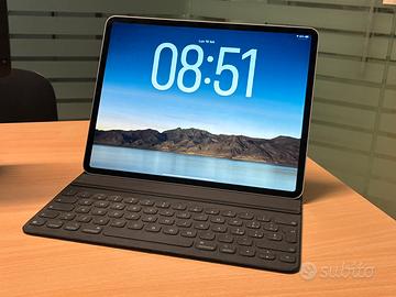 Ipad pro 12.9 batteria 100% smart keyboard