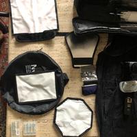 Set fotografico completo speedlights - flash