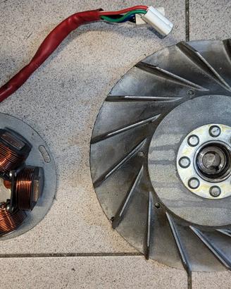 volano e statore vespa px