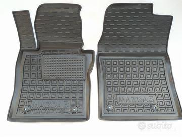 Tappetini in gomma su misura Mazda 3 2019+