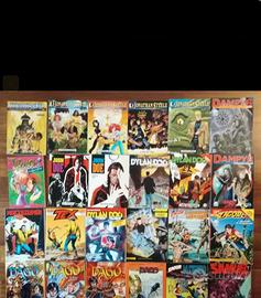 Fumetti Dylan dog zagor dampyr Tex drago klon