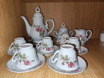 set tazze da thè in porcellana bavarese 