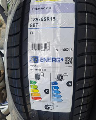 4 Gomme Michelin NUOVE 185/65 r15