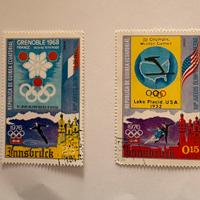 Francobolli Olimpiadi Invernali 1976 Innsbruck