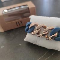 K JEWELS - Blue, bracciale da donna in Caucciù