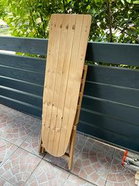 Asse da stiro in legno