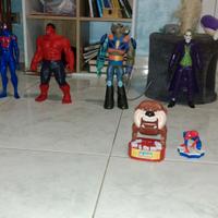 giocattoli supereroi e altro
