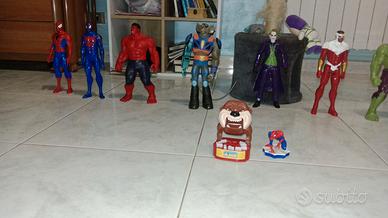 giocattoli supereroi e altro