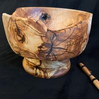 ciotola in legno di olivo