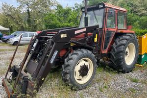 Fiat 666 dt/h trattore con caricatore frontale