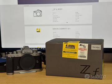Nikon Zf (Solo Corpo) - Pari al nuovo. 110 catti