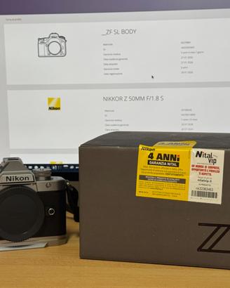 Nikon Zf (Solo Corpo) - Pari al nuovo. 110 catti