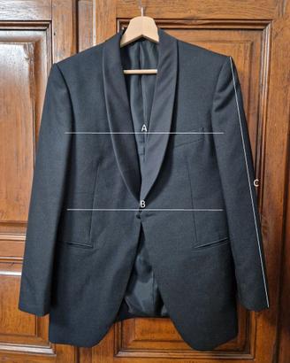 Giacca smoking taglia 48 da uomo