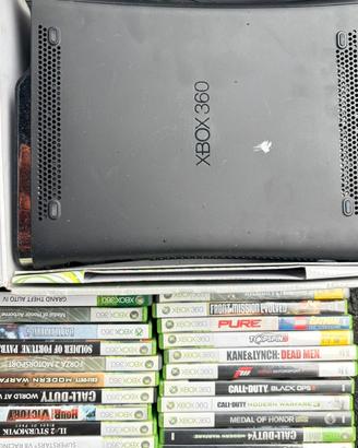 X box 360 con giochi