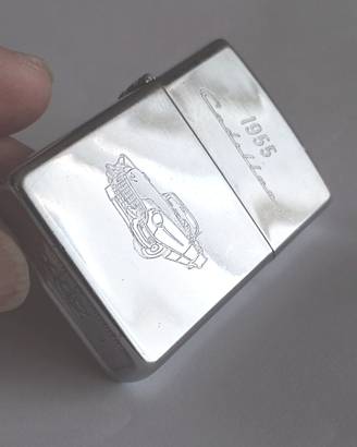 Zippo Lighter 1955 Cadillac accendino vintage 1991