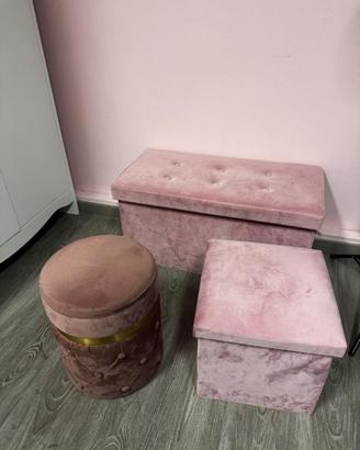 POUF ROSA