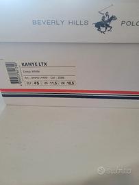 Sneaker da uomo numero 45 blu e bianca 