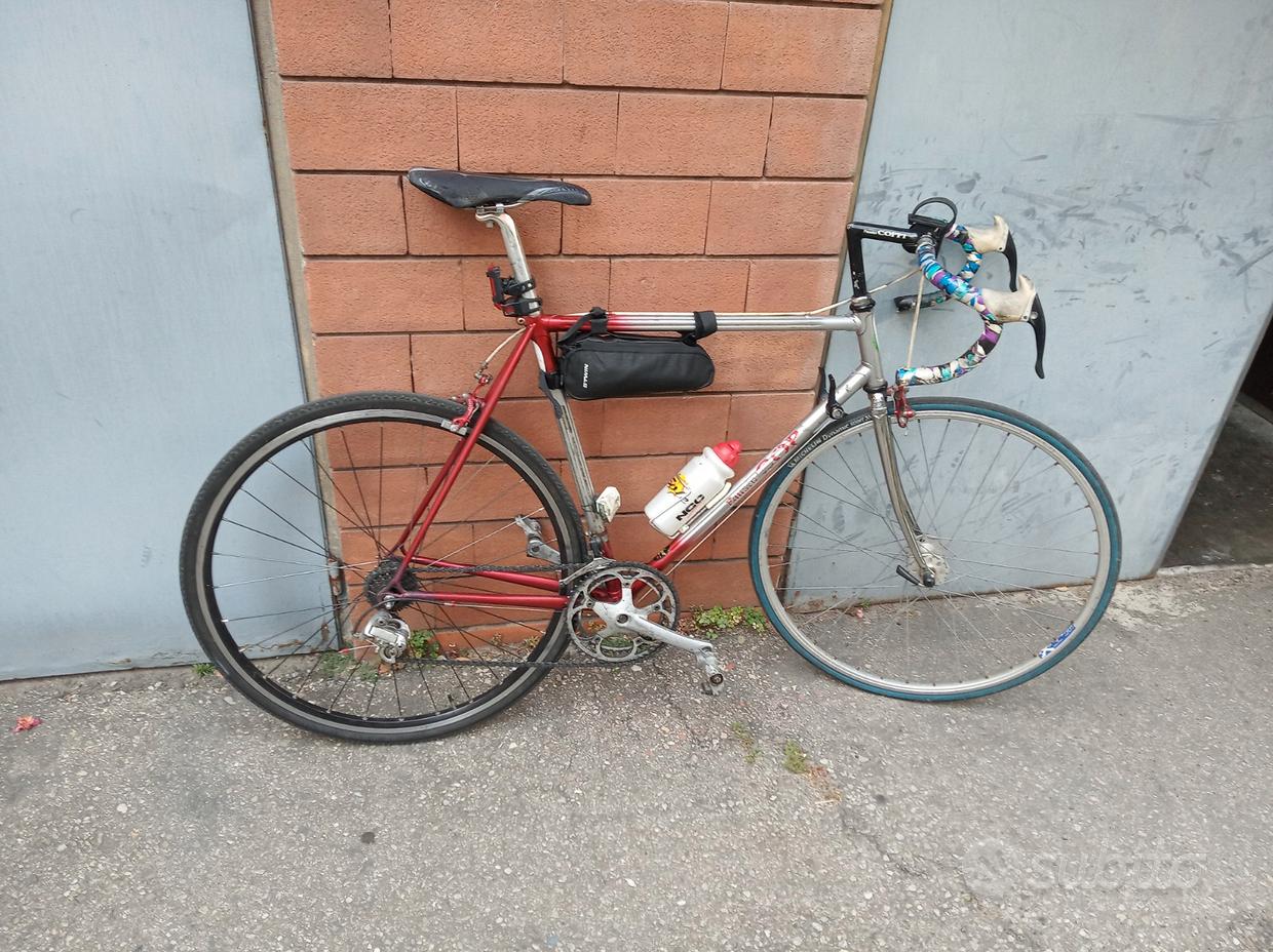 Vélo De Course Vintage Bianchi - Eroica - 52x48 - Roues Fir Noires
