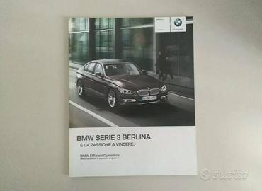 Depliant brochure BMW Serie 3 berlina - 2013