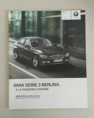 Depliant brochure BMW Serie 3 berlina - 2013