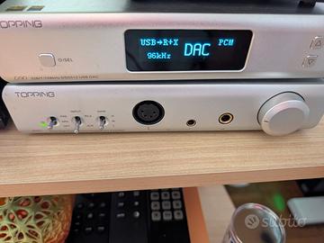 Amplificatore Cuffie/Preamp Bilanciato TOPPING A90