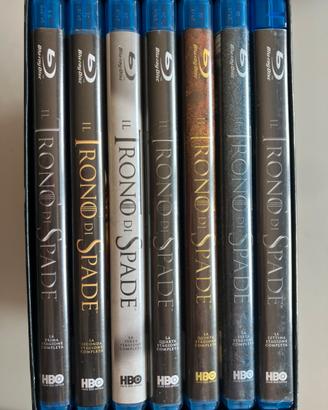Il trono di spade collezione blu ray
