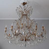 Lampadario Artigianale Fiorentino in Cristallo