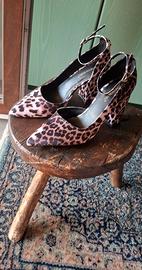 Scarpe decolleté leopardate London Rebel - 
