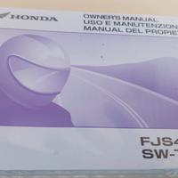 manuale uso e manutenzione 