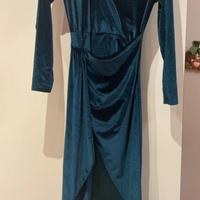 Vestito lungo velluto